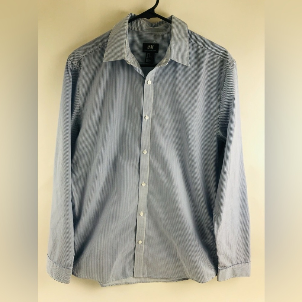 H&M Easy Iron Slim Fit Button-down Shirt